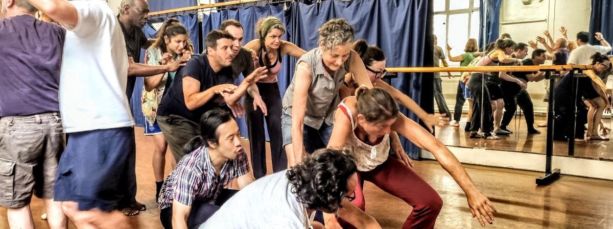 Embodied improvisation workshop by imprology, London, 2022.